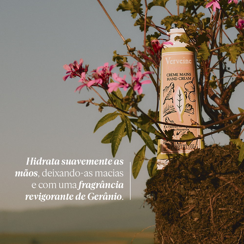 Creme de Mãos Verbena Gerânio 30ml, , large image number 1